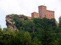 Very well preserved mountain fortress in southern Germany