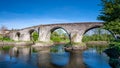 The ancient stone Stirling Bridge, Scotland Royalty Free Stock Photo