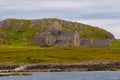 Iona Abbey,Sound of Mull Highland,Scotland,Uk. Royalty Free Stock Photo