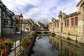 Neo-Baroque Marche Couvert in Colmar, Alsace, France, built in 1865 and still serves as the city`s covered market.