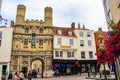 Christchurch gate square Canterbury Cathedral Kent England Royalty Free Stock Photo