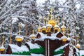 The Monastery of the Holy Royal Martyrs in Ganina Yama or Ganya Pit, Yekaterinburg Royalty Free Stock Photo