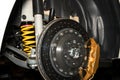 Built in and used carbon ceramic brake discs