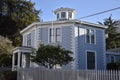 McElroy Octagon House is one of the last of three in San Francisco, 2. Royalty Free Stock Photo
