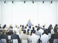 Buisness People Meeting Seminar Conference Audience Team Concept Royalty Free Stock Photo