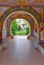 Orthodox church - Bujoreni Monastery, landmark attraction in Romania