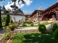 Bujoreni Monastery, a landmark atraction in Vaslui County, Romania Royalty Free Stock Photo