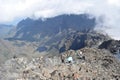 Bujuku Valley in the Rwenzori Mountains National, Uganda