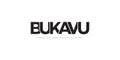 Bukavu in the Congo emblem. The design features a geometric style, vector illustration with bold typography in a modern font. The Royalty Free Stock Photo