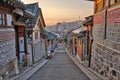Bukchon Hanok Village in Seoul, South Korea Royalty Free Stock Photo