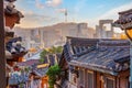 Bukchon Hanok Village in Seoul South Korea