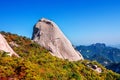 Bukhansan National Park in Autumn, Korea.