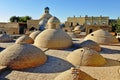 Bukhara: old town architecture Royalty Free Stock Photo