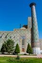 Bukhara and Samarqand city architecture, Uzbekistan Royalty Free Stock Photo