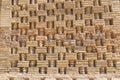 Brick work on the Ismail Samani Masouleum in Bukhara