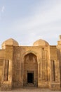 Bukhara, Uzbekistan. December 2022. Monument of medieval architecture Magoki-Attari Mosque