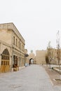 Bukhara, Uzbekistan. December 2022. The road to Taki Zargaron Royalty Free Stock Photo