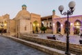 BUKHARA, UZBEKISTAN - MAY 1, 2018: Toqi Sarrofon Bazaar in the center of Bukhara, Uzbekist