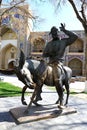 Hodja Nasreddin in Bukhara, Uzbekistan. Royalty Free Stock Photo
