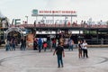 Bukit Bendera cafes market from Penang Hill at George Town. Penang, Malaysia