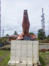 Bukit Doa Huta Ginjang or Praying Hill uta Ginjang near Toba Lake Royalty Free Stock Photo