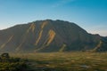 Bukit Selong\'s Panoramic Vista in Clear Blue Skies Royalty Free Stock Photo