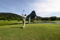 Golf at Bukit Takun, Templer Park Royalty Free Stock Photo