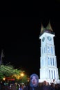 Bukittinggi City Clock Tower, West Sumatra, Indonesia. Royalty Free Stock Photo