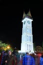 Bukittinggi City Clock Tower, West Sumatra, Indonesia. Royalty Free Stock Photo