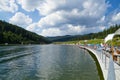 Bukovel resort Carpathian mountains in Ukraine.