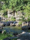 Buky canyon in the Cherkassy region, Ukraine. River Mountain Tikich.