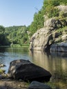 Buky canyon in the Cherkassy region, Ukraine. River Mountain Tikich.