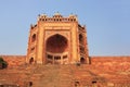 Buland Darwasa Victory Gate leading to Jama Masjid in Fatehpur Royalty Free Stock Photo