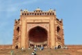 Buland Darwaza in Fatehpur Sikri, India Royalty Free Stock Photo