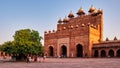 Buland Darwaza, main entrance to the Jama Masjid at Fatehpur Sikri Royalty Free Stock Photo