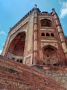 Buland Darwaza : The highest gateway of the world. Majestic door aka the & x27;gate of victory& x27;