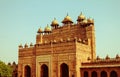 Entrance gate to buland darwaza or high gate of agra, uttar pradesh