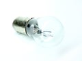 The bulb from the car headlight is isolated Royalty Free Stock Photo