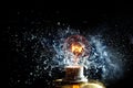 Bulb explosion