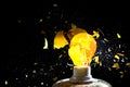 Bulb explosion