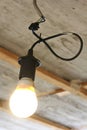 Bulb holder for renovation Royalty Free Stock Photo