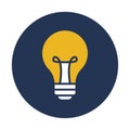 Bulb, incandescent Vector icon which can easily modify Royalty Free Stock Photo