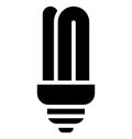 Bulb Isolated Vector Icon which can easily modify or edit Royalty Free Stock Photo