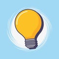 Bulb light icon Royalty Free Stock Photo