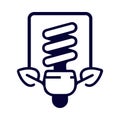 bulb, light bulb, idea, electric blub, energy bulb, efficient light bulb icon Royalty Free Stock Photo