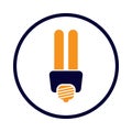 bulb, light bulb, idea, electric blub, energy bulb, efficient light bulb icon Royalty Free Stock Photo