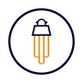 bulb, light bulb, idea, electric blub, energy bulb, efficient light bulb icon Royalty Free Stock Photo