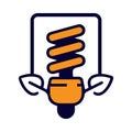 bulb, light bulb, idea, electric blub, energy bulb, efficient light bulb icon Royalty Free Stock Photo