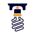 bulb, light bulb, idea, electric blub, energy bulb, efficient light bulb icon Royalty Free Stock Photo