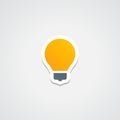 Bulb Sticker Icon